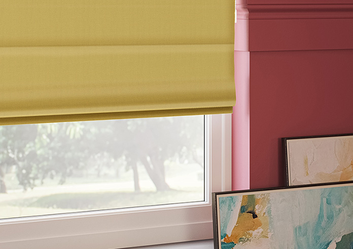 Lyra, Mustard - Roman Blind - Image 5